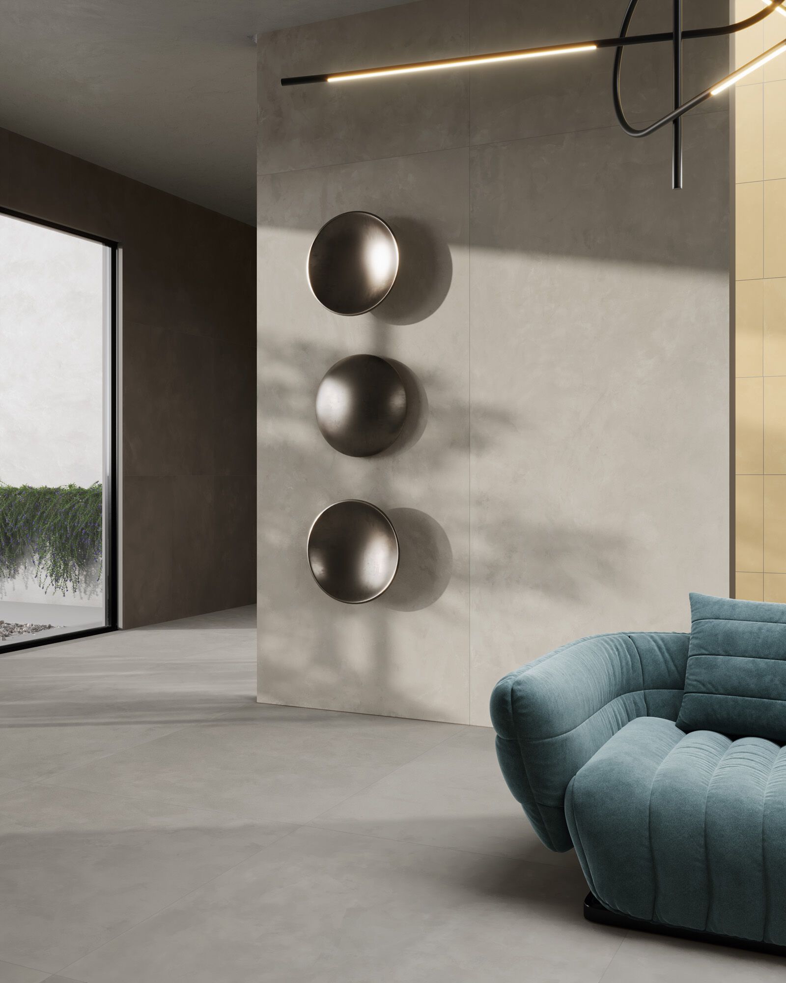 Пол / керамогранит с эффектом смолы Ceramiche Caesar Join ARCH-00097034 - Вид №74