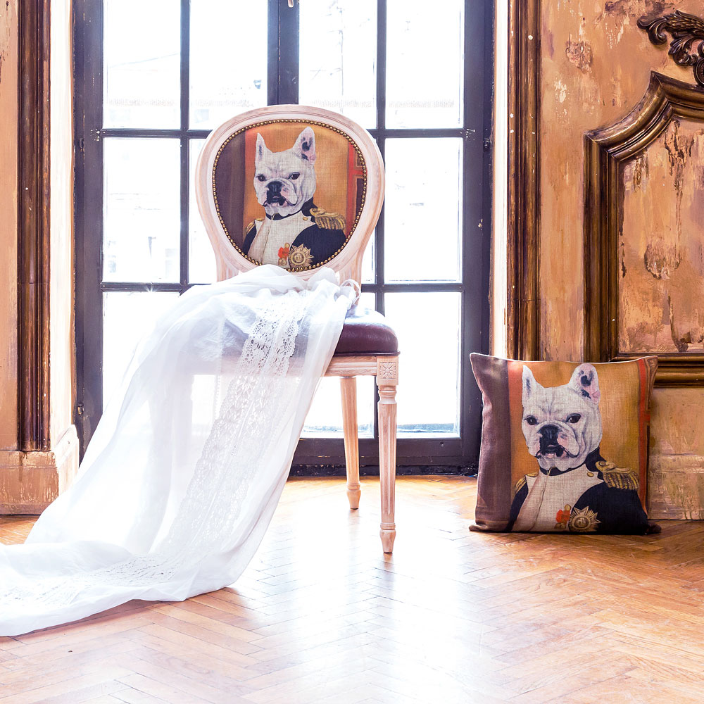 2719049 Арт-подушка «Музейный экспонат», версия 12 «Наполеон в 1812 году» Object Desire  - Вид №3