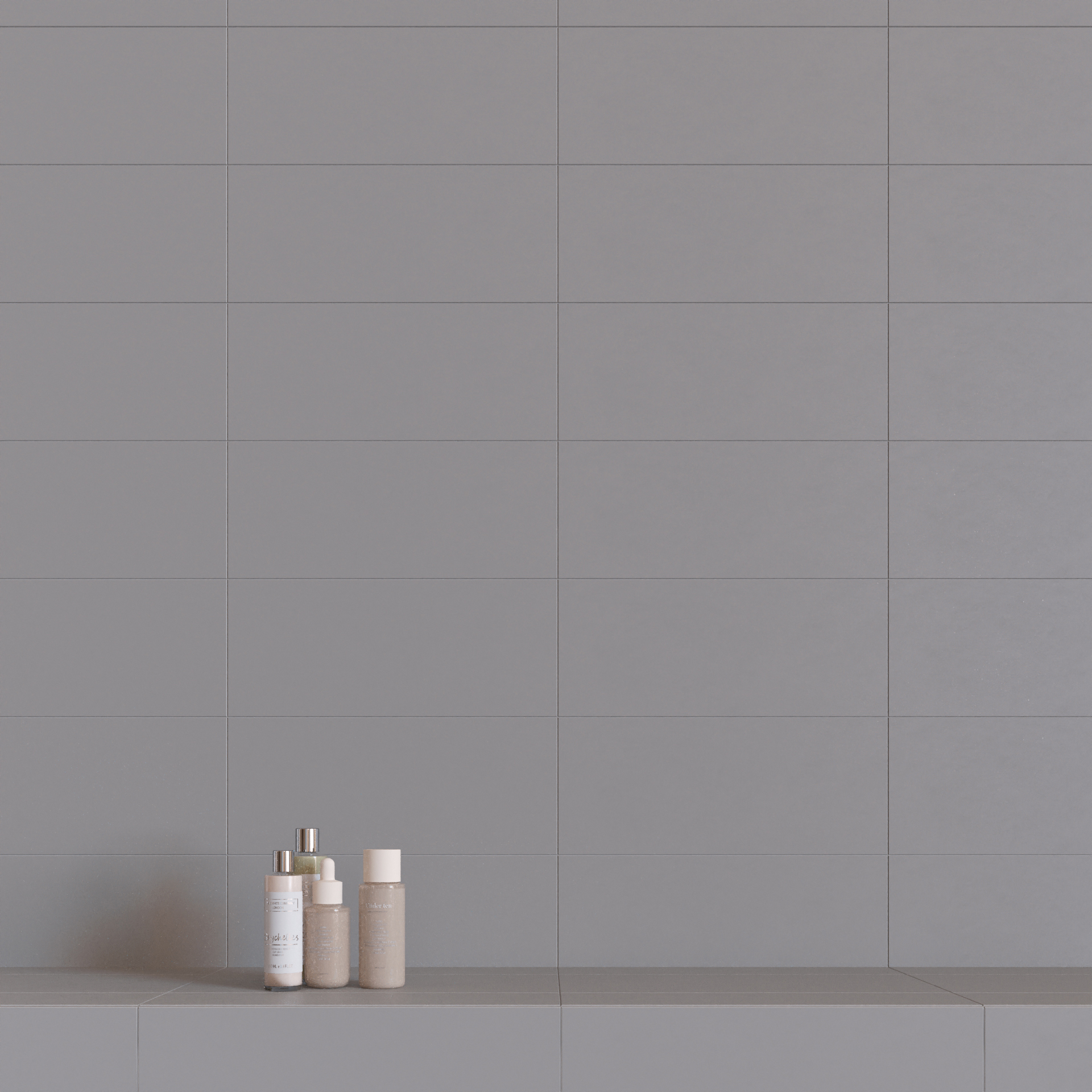 90284917 Керамическая плитка Effetto Base Grey Wall 01 25х60см, цена за упаковку STLM-0168795 CRETO