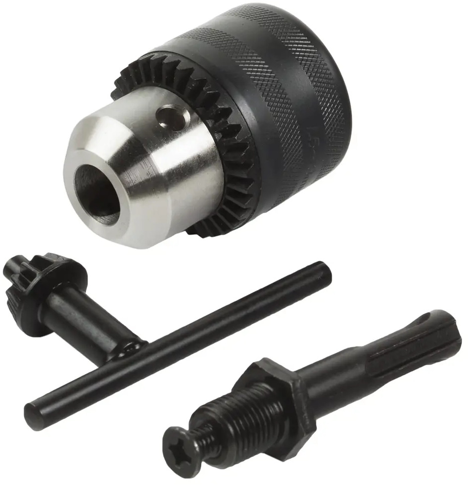 Патрон с ключом и адаптером SDS+ СПЕЦ для точного сверления 1,5-13 мм 18126411