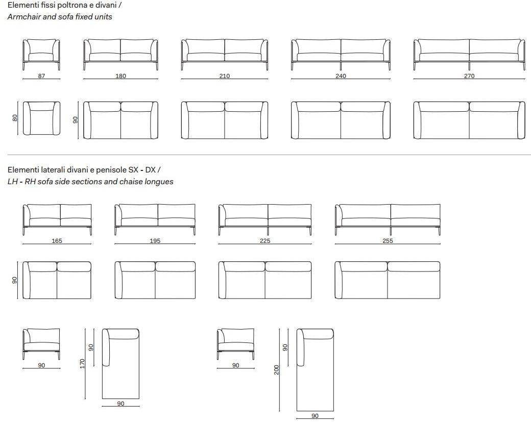 Novamobili Модульный диван Kubì sun-id-1478322 - Вид №5