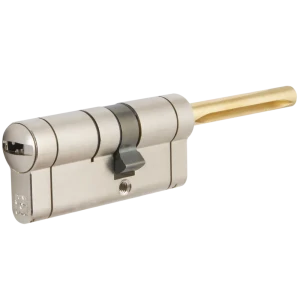 Цилиндр Mottura Champions 31 C31P413101C5, 36x10x26 мм, ключ/шток, цвет матовый никель, без вертушки