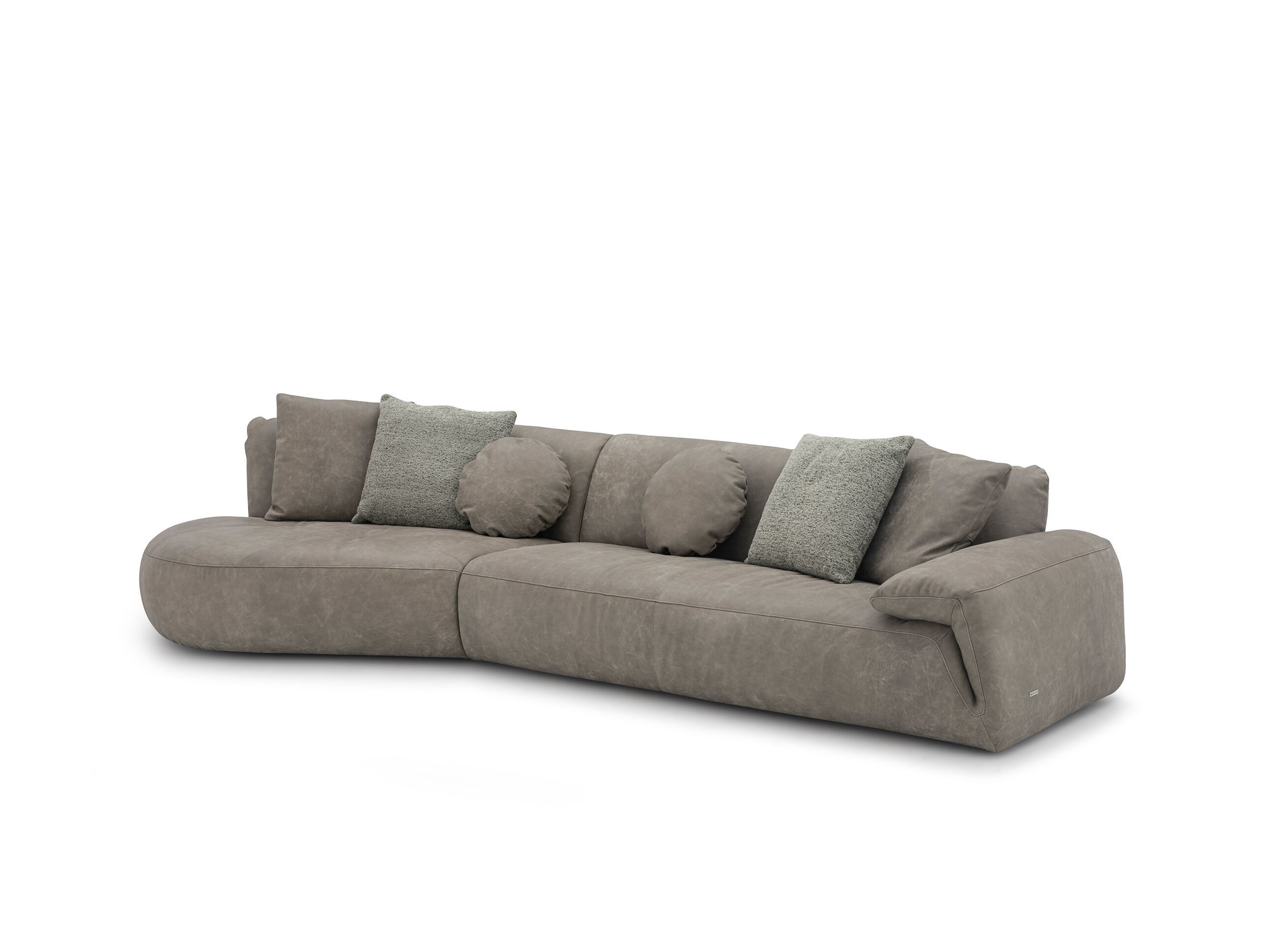 4-местный кожаный модульный диван CAMPO DE' FIORI ALAND ARCH-00027830 - Вид №2