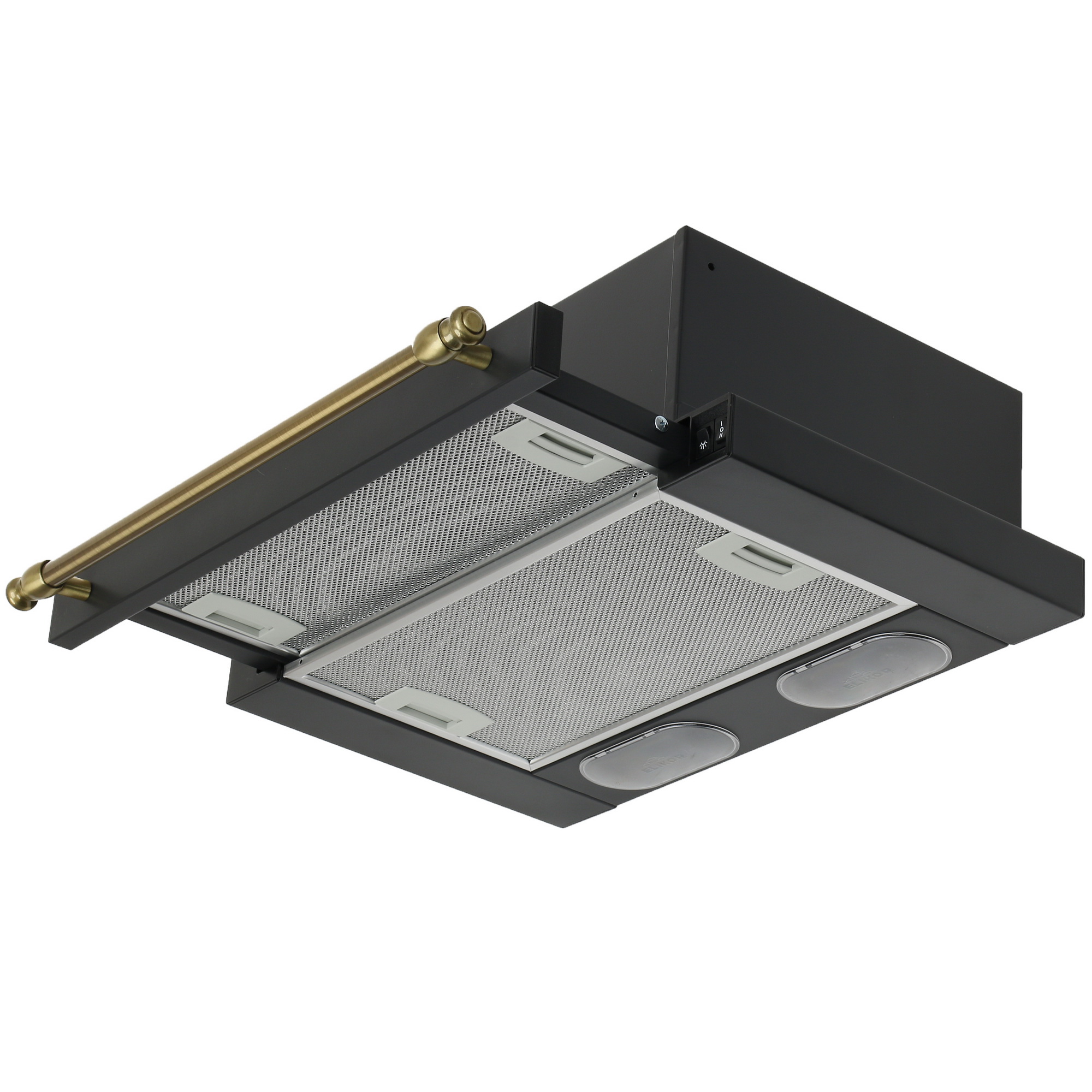 7906167 Вытяжка телескопическая ELIKOR Интегра 50П-400-В2Л черный/бронзовый STDN-0044264 - Вид №2