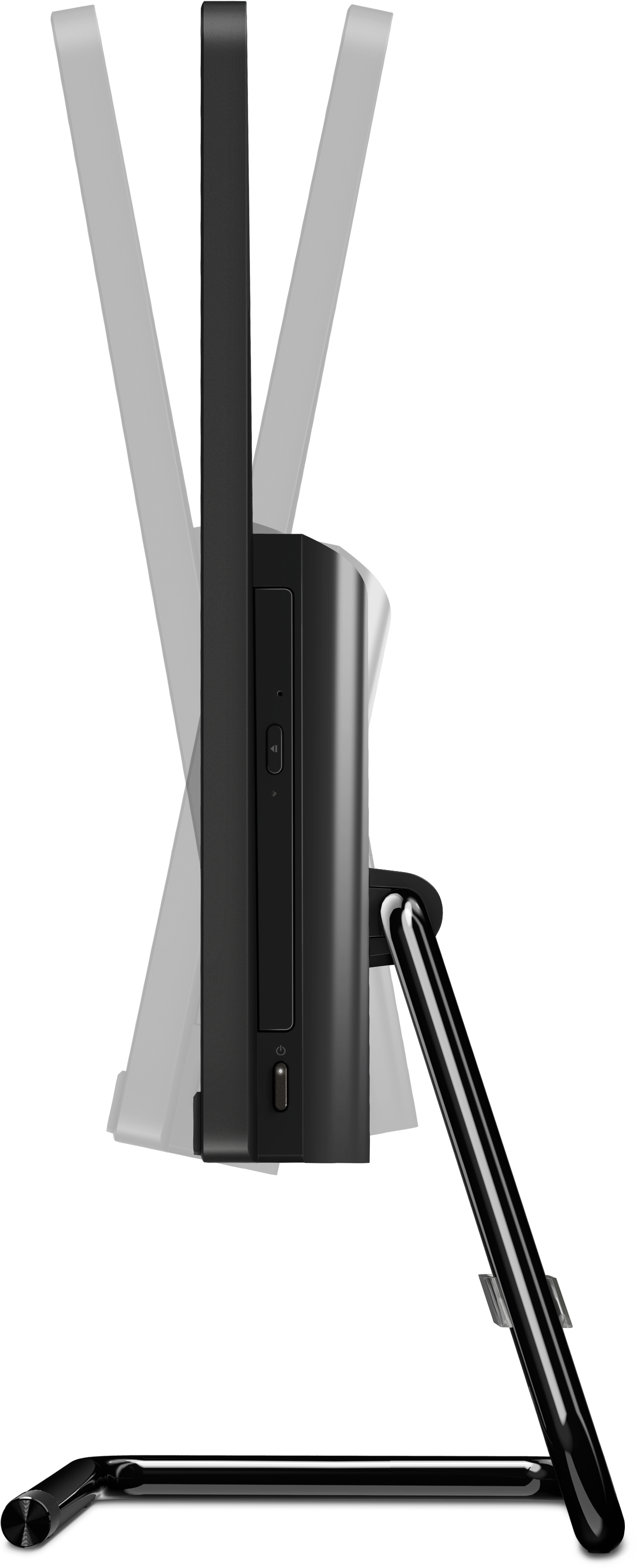 F0EW000WRK ideacentre aio 3 24are05 23.8"(1920x1080)/amd ryzen 3 4300u(2.7ghz)/4096mb/256ssdgb/dvdrw/int:amd radeon/bt/wifi/war 1y/6kg/black/dos + keyboard, mouse usb Lenovo Santreyd  - Вид №12