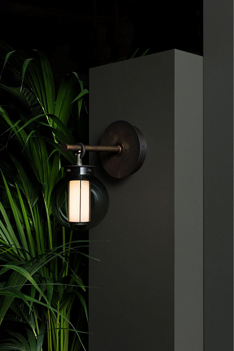 089726 Бра A DI DI серое стекло Parachilna Bai Santreyd - Вид №1