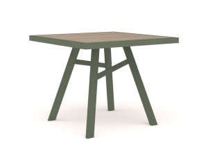 Алюминиевый квадратный садовый стол