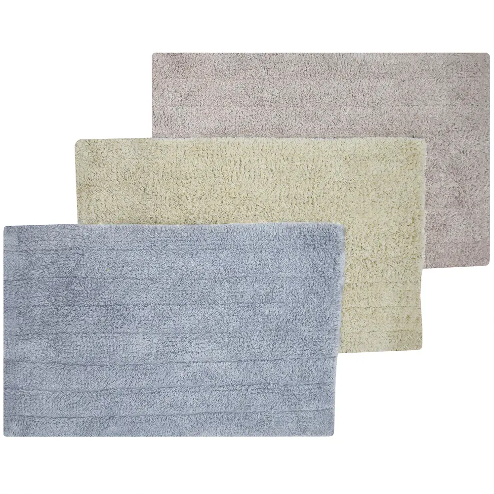 Коврик для ванной комнаты Sensea Essential 60x40 см цвет бежевый 82263402 STLM-2145969 - Вид №1