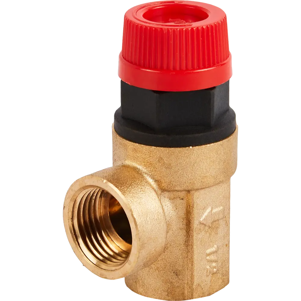 Предохранительный клапан HEIZEN 1/2" 3 атм для систем отопления 87503367 STLM-0074190