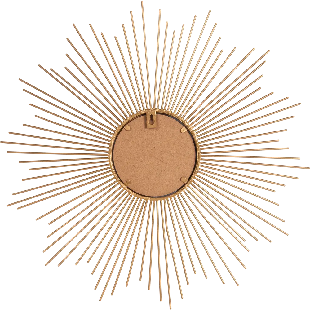 Зеркало декоративное «Sun» круг 55 см цвет золотой 82143158 STLM-2065267 INSPIRE  - Вид №3