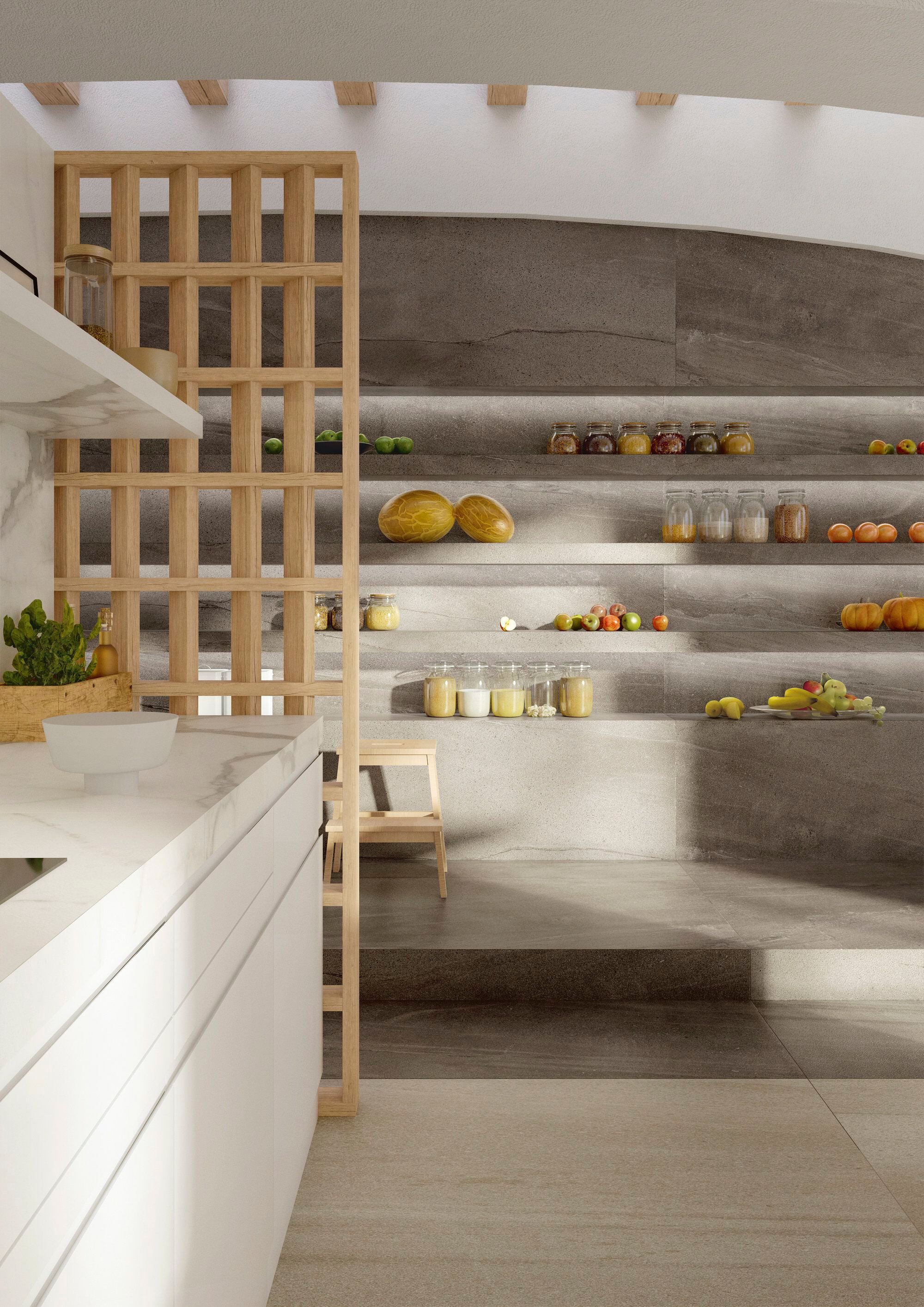 Пол / облицовка керамогранита с мраморным эффектом для интерьера ARIOSTEA MARBLE ACTIVE ARCH-00025854 - Вид №2