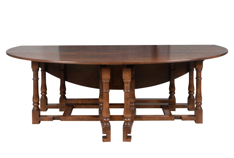 HT111 Двойной стол Gateleg ijlbrown  - Вид №2