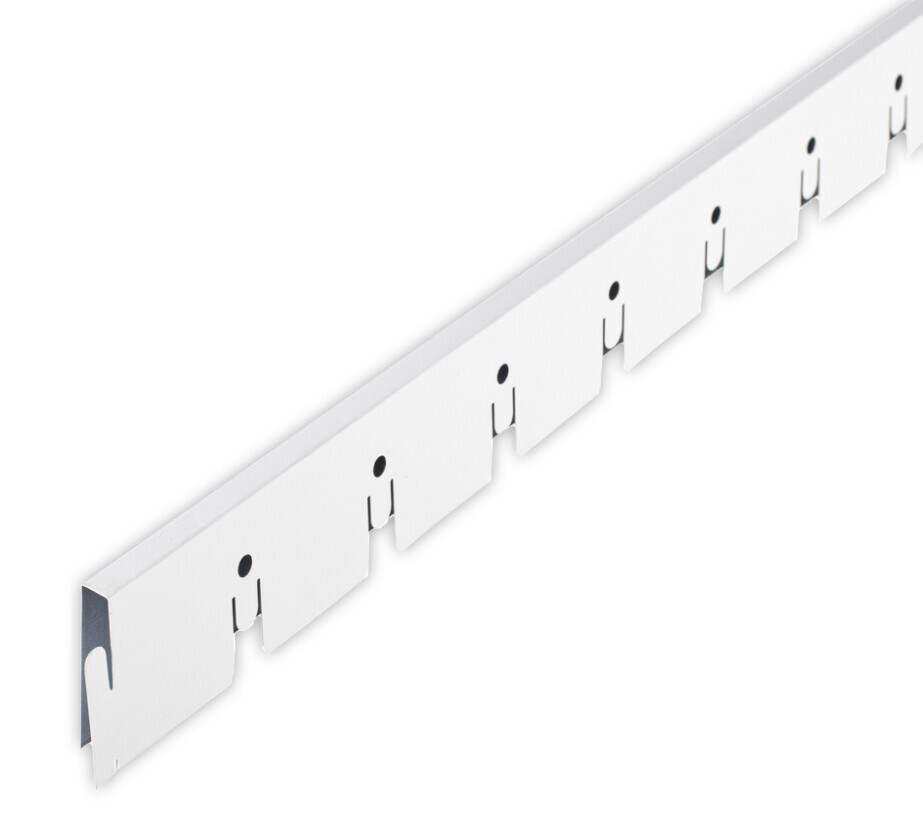 82151717 Рейка направляющая грильято 50x50x40 мм белый 0.6 м STLM-0020460 АЛБЕС 