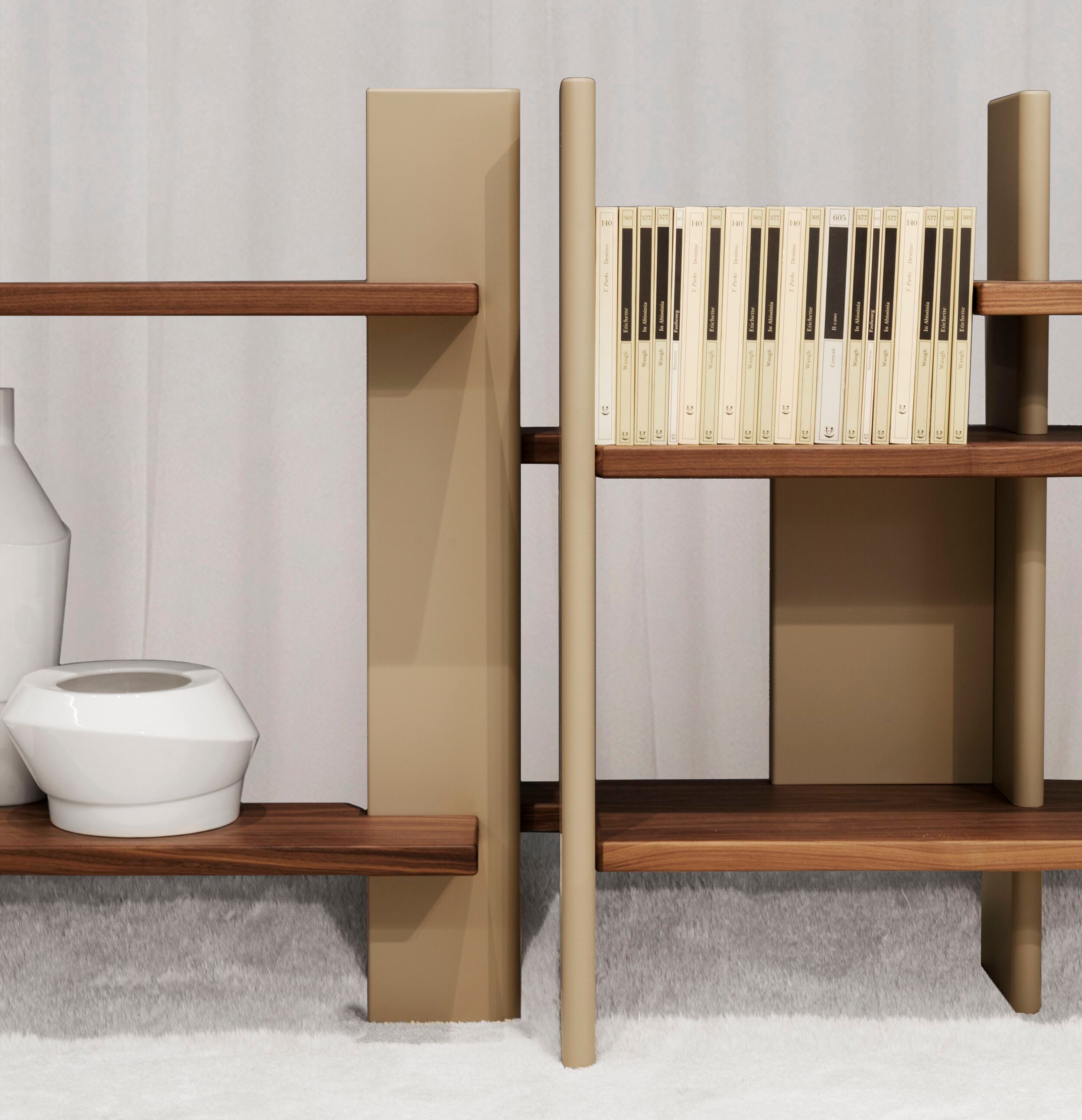 Настенный книжный шкаф из МДФ Vibieffe Quite luxury ARCH-00067160 - Вид №4