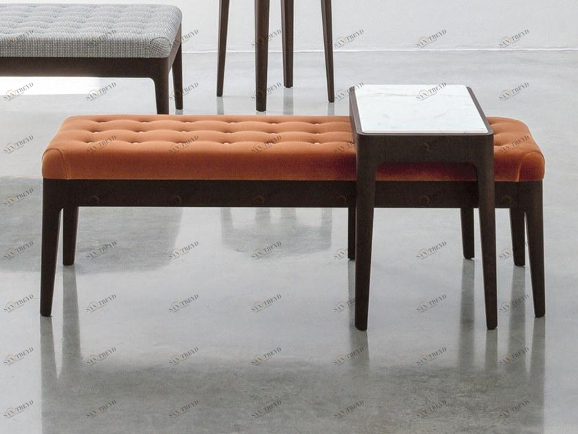 Porada Стеганая скамья, обитая тканью Iron sun-id-1430051