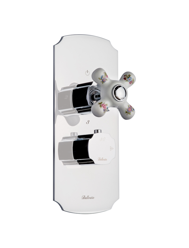 4012/4/K/E
+ 484023 Bellosta Rubinetterie ВСТРОЕННЫЙ ТЕРМОСТАТИЧЕСКИЙ СМЕСИТЕЛЬ С ДИВЕРТЕРОМ НА 4 ВЫХОДА 