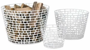 ASPLUND Стальная корзина в скандинавском стиле с порошковым покрытием