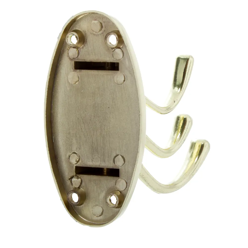 Крючок тройной Swivel, средний, металл, цвет латунь 10907394 STLM-2114926 LAMPLANDIA  - Вид №1