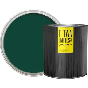 Грунт-эмаль по ржавчине Ореол Titan цвет зеленый 2.7 кг