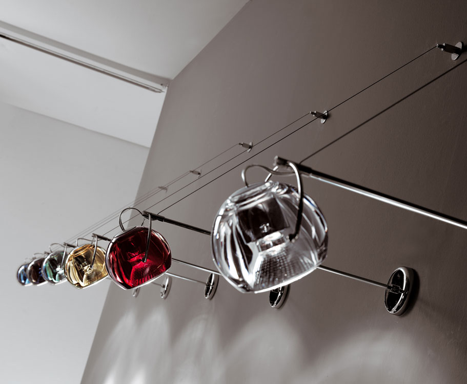 Светильник настенный синий Fabbian D57D0331 FABBIAN  00-3882498 Синий  - Вид №3