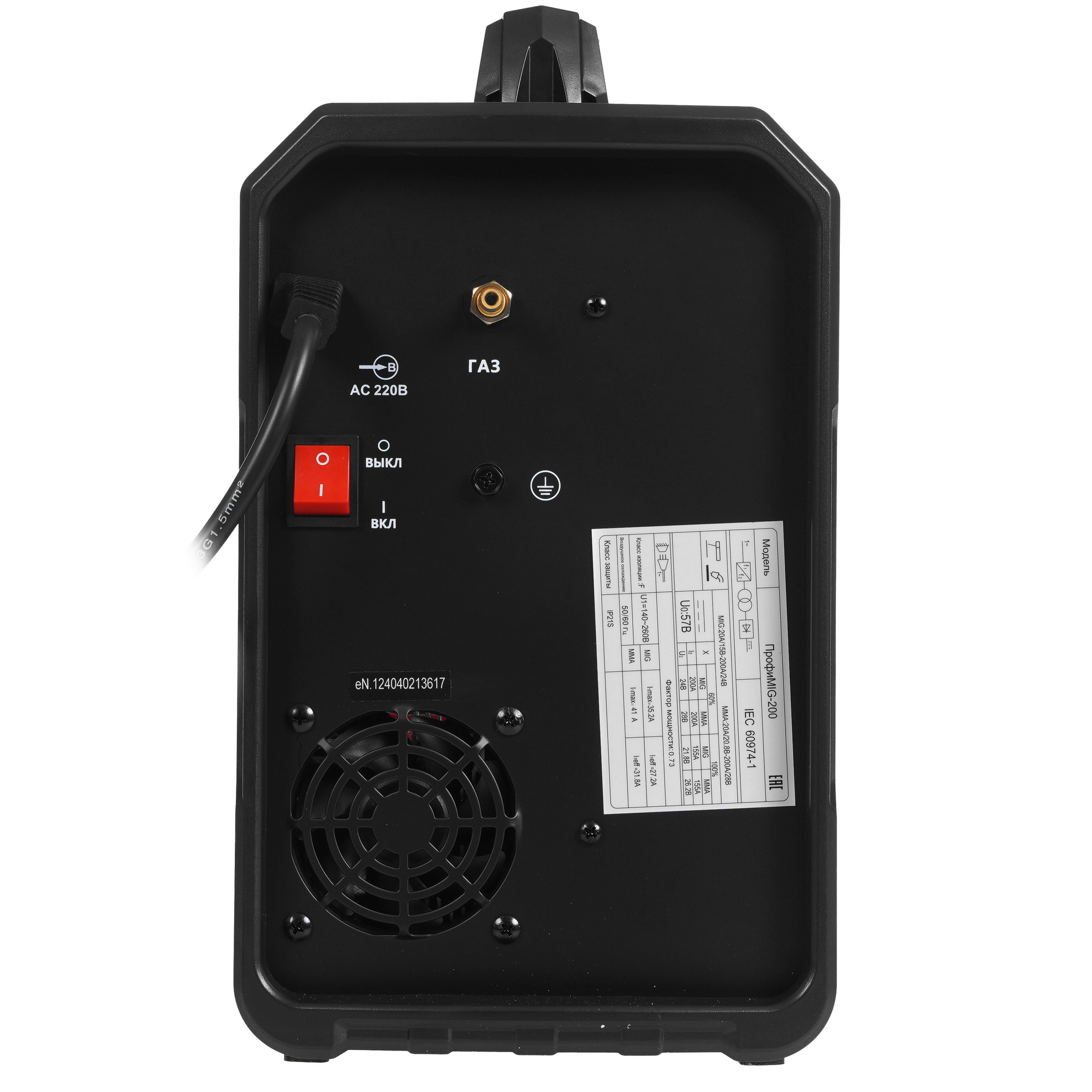 Сварочный аппарат Edon ПрофиMIG-200 5625336 STDN-0114534 - Вид №6