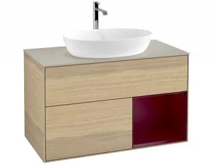 Villeroy&Boch Тумба под раковину Прямоугольная версия FA23HBPC Finion Oak Veneer