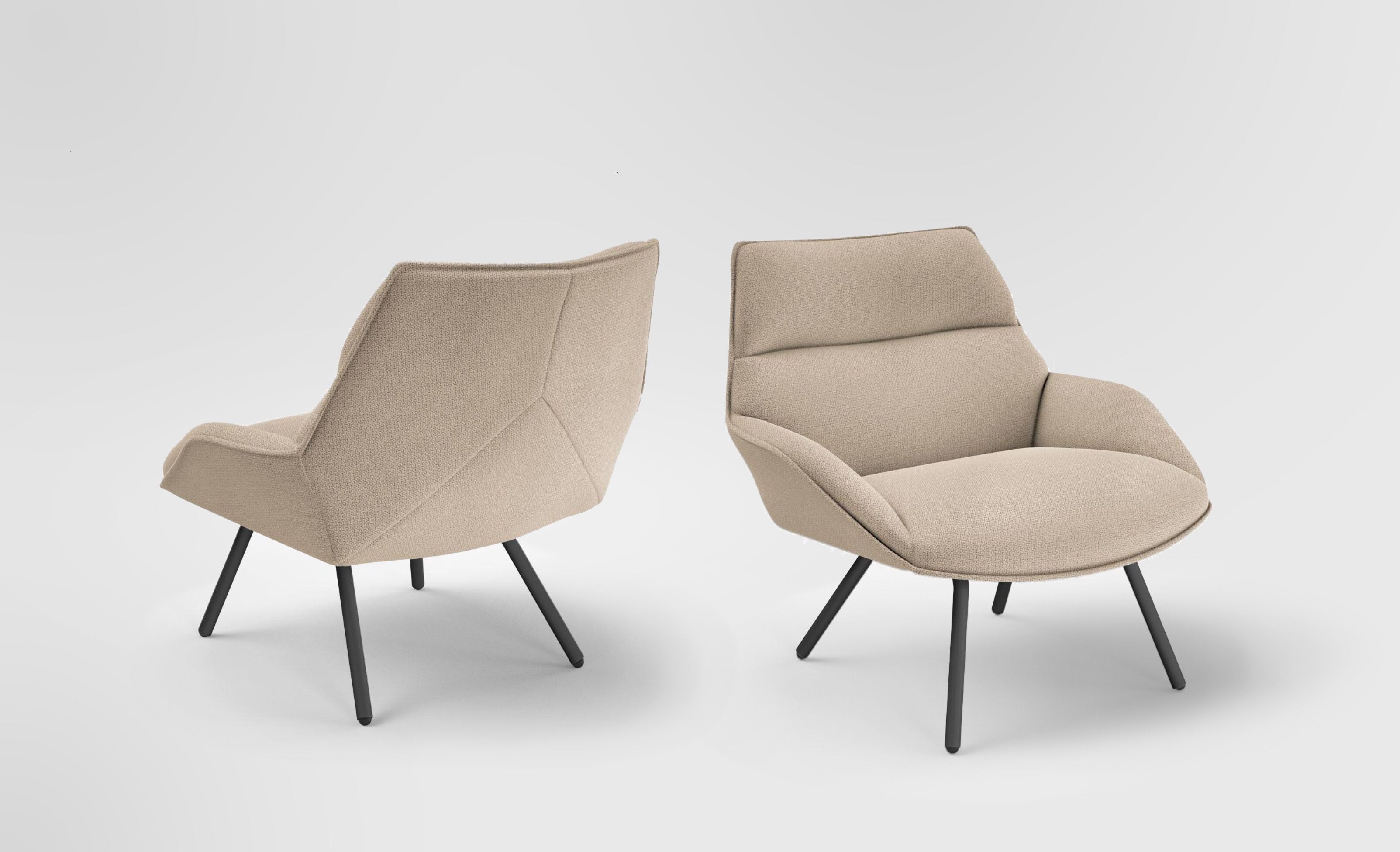 Кресло с подлокотниками Resol Anou ARCH-00121949 - Вид №4