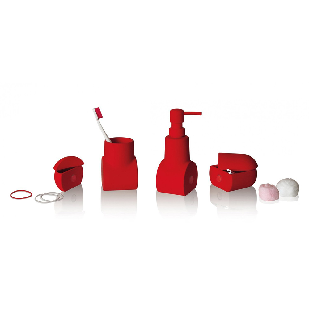 Органайзер для ванной Submarino белый Seletti 10696BIA - Вид №5