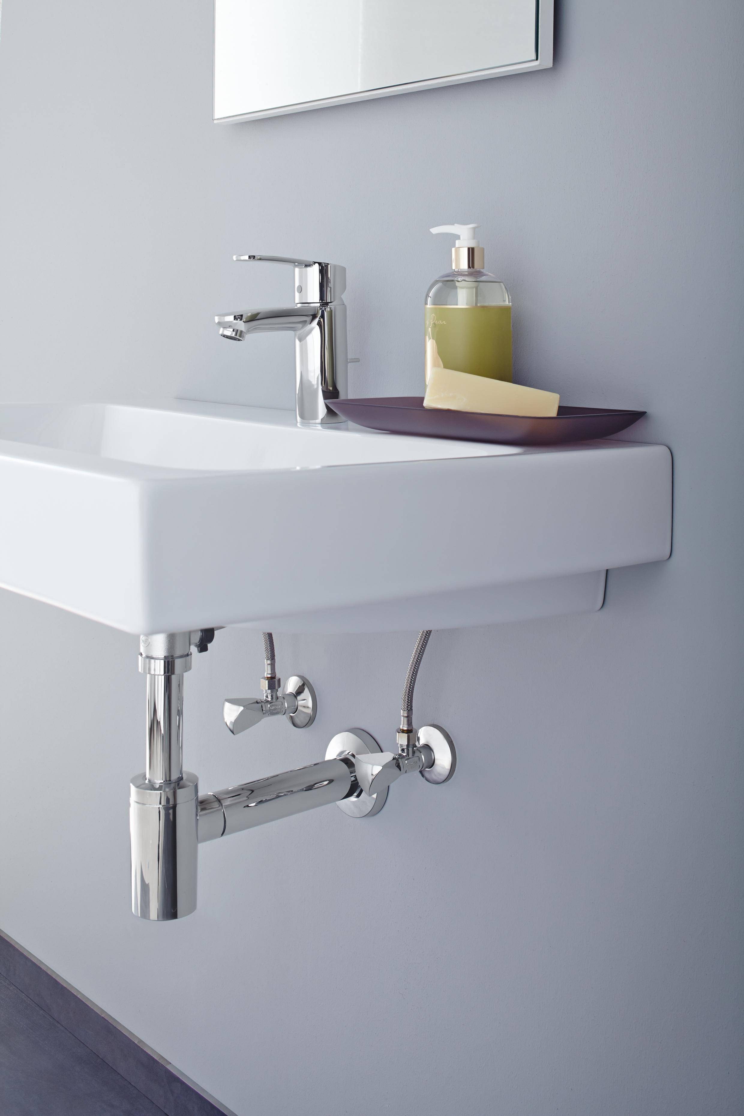 Вентиль угловой GROHE 1/2 дюйма для подключения смесителей, хром (22939000) Spare Parts - Вид №3