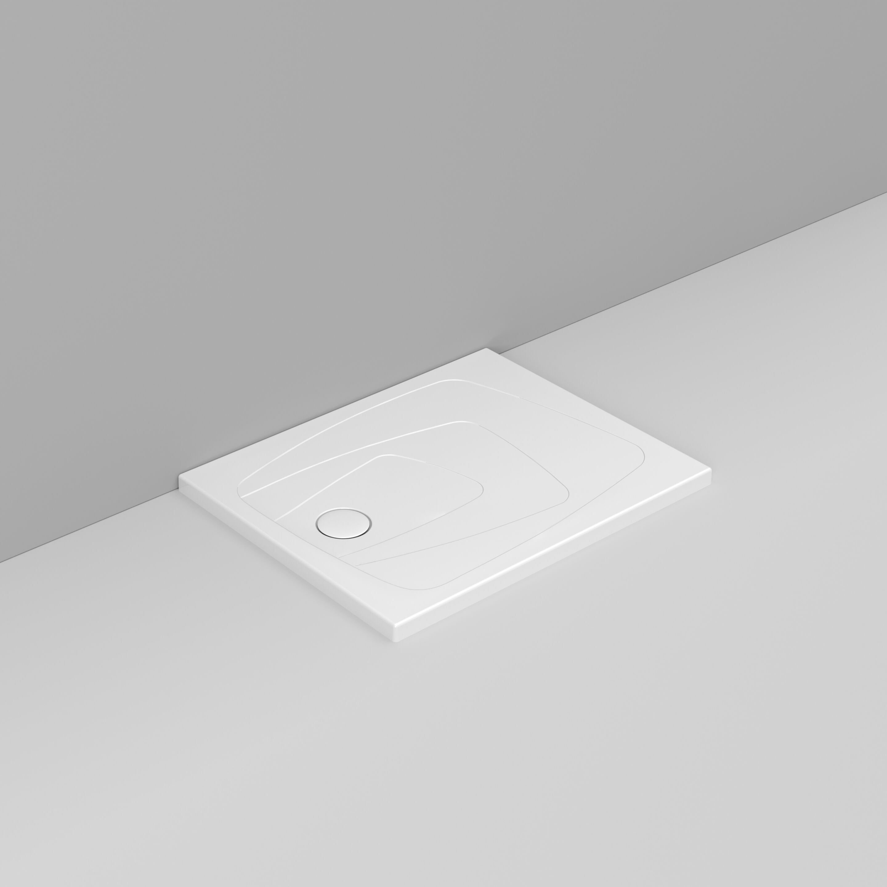 Керамический нескользящий прямоугольный поддон для душа Ceramica Dolomite за пределами ARCH-00148401 - Вид №216