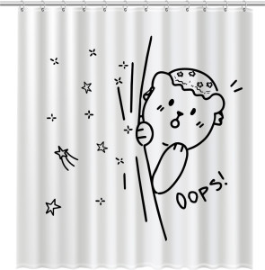2505 Штора для ванной Oops FX-, без колец FIXSEN TEDDY