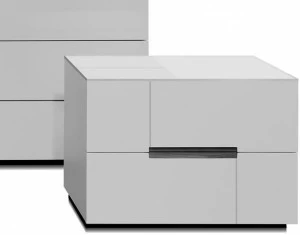 ESTEL GROUP Лаковая прикроватная тумба с ящиками Palea