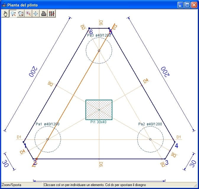 Проект поверхностных и свайных плинтусов NEWSOFT EDIPLIN ARCH-00032100 - Вид №7