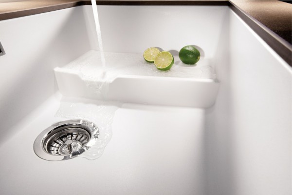 523542 Кухонная мойка Blanco Subline 700-U Level белый  Blanco Subline Белый - Вид №9