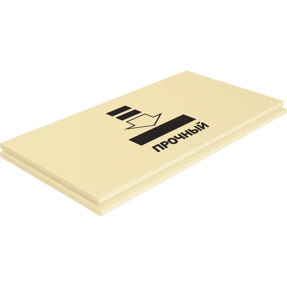 Экструдированный пенополистирол XPS Укна 100 мм Прочный Т-15 585x1185 мм 0.69 м² STLM-2112807