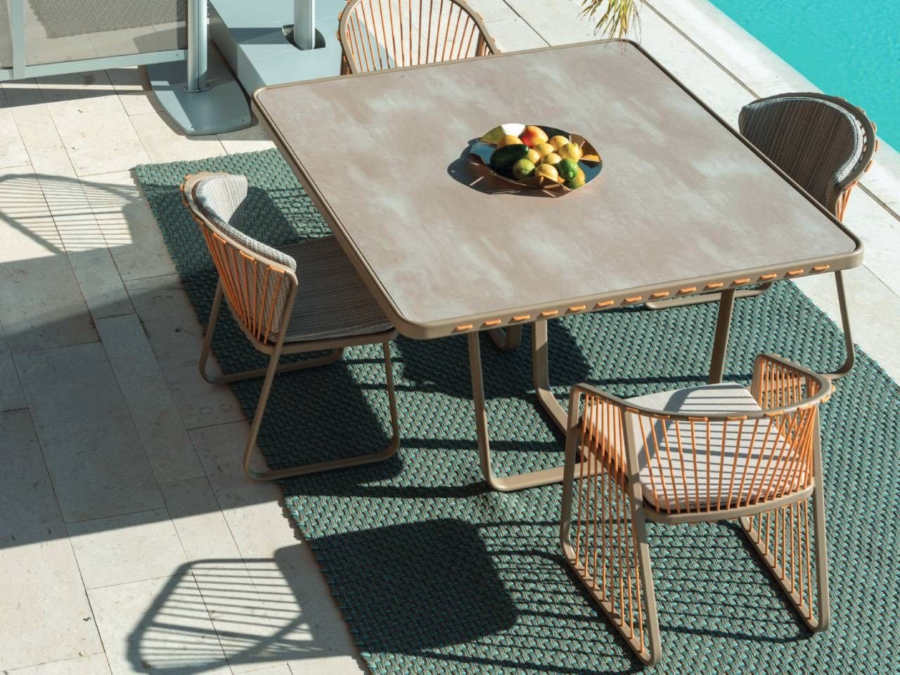 Стул для сада из нержавеющей стали Coro Салли ARCH-00056334 - Вид №3