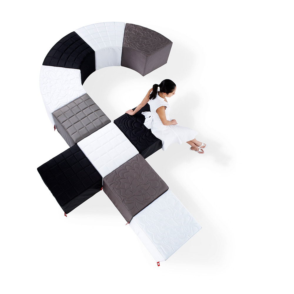 Пуфик Avenue серый Fatboy 9000733 - Вид №2