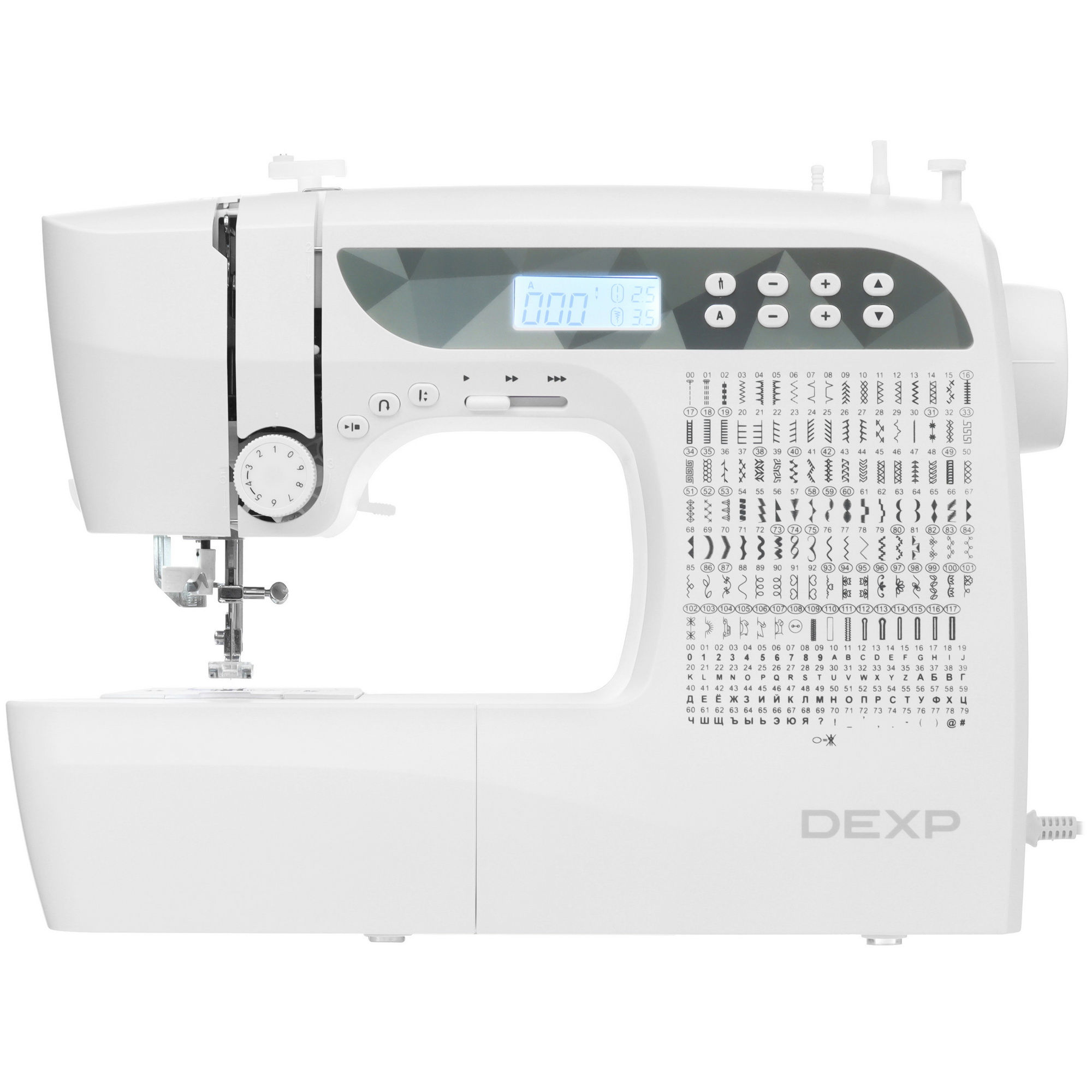 9006864 Швейная машина DEXP SM-264EW STDN-0002204 - Вид №1