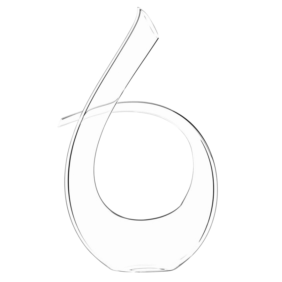 Декантер Black Tie, 1,955 л, бессвинцовый хрусталь с черной полосой Riedel 410023 - Вид №3