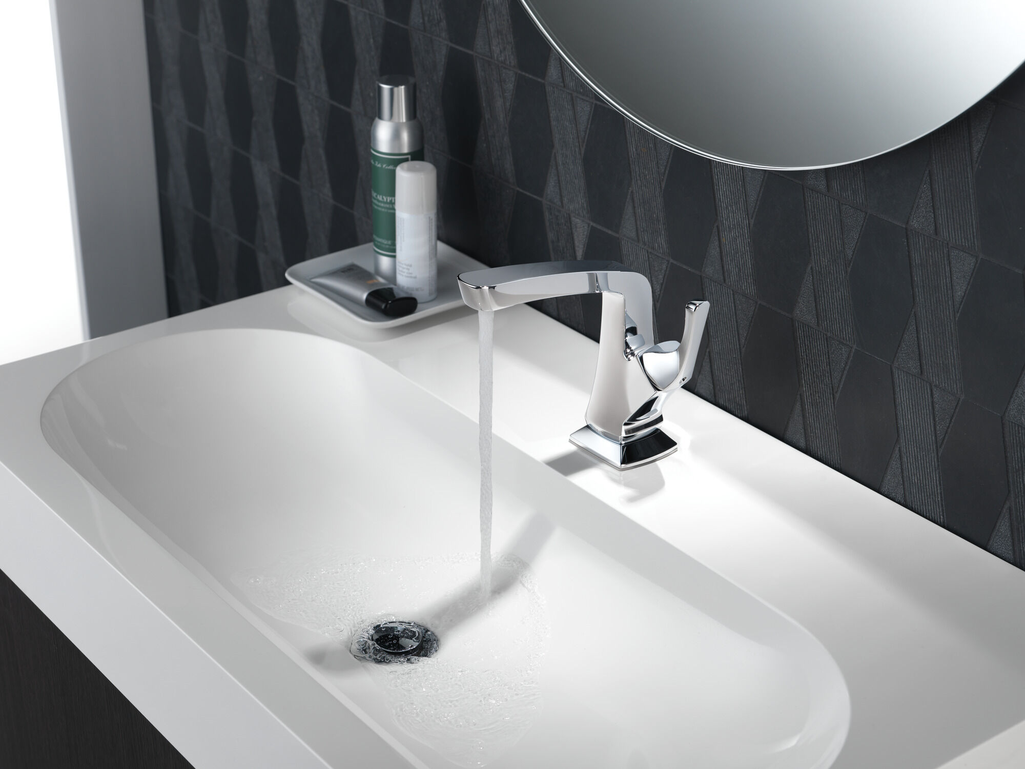 15789LF Смеситель для ванной комнаты с одной ручкой Delta Faucet Vesna Хром  - Вид №4