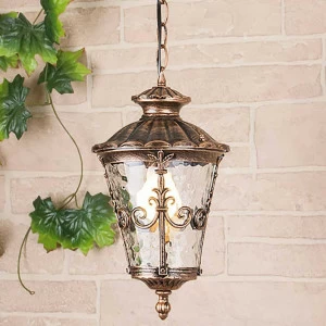 Уличный подвесной светильник Elektrostandard Diadema 4690389042881 ELEKTROSTANDARD DIADEMA 273073 Золотой