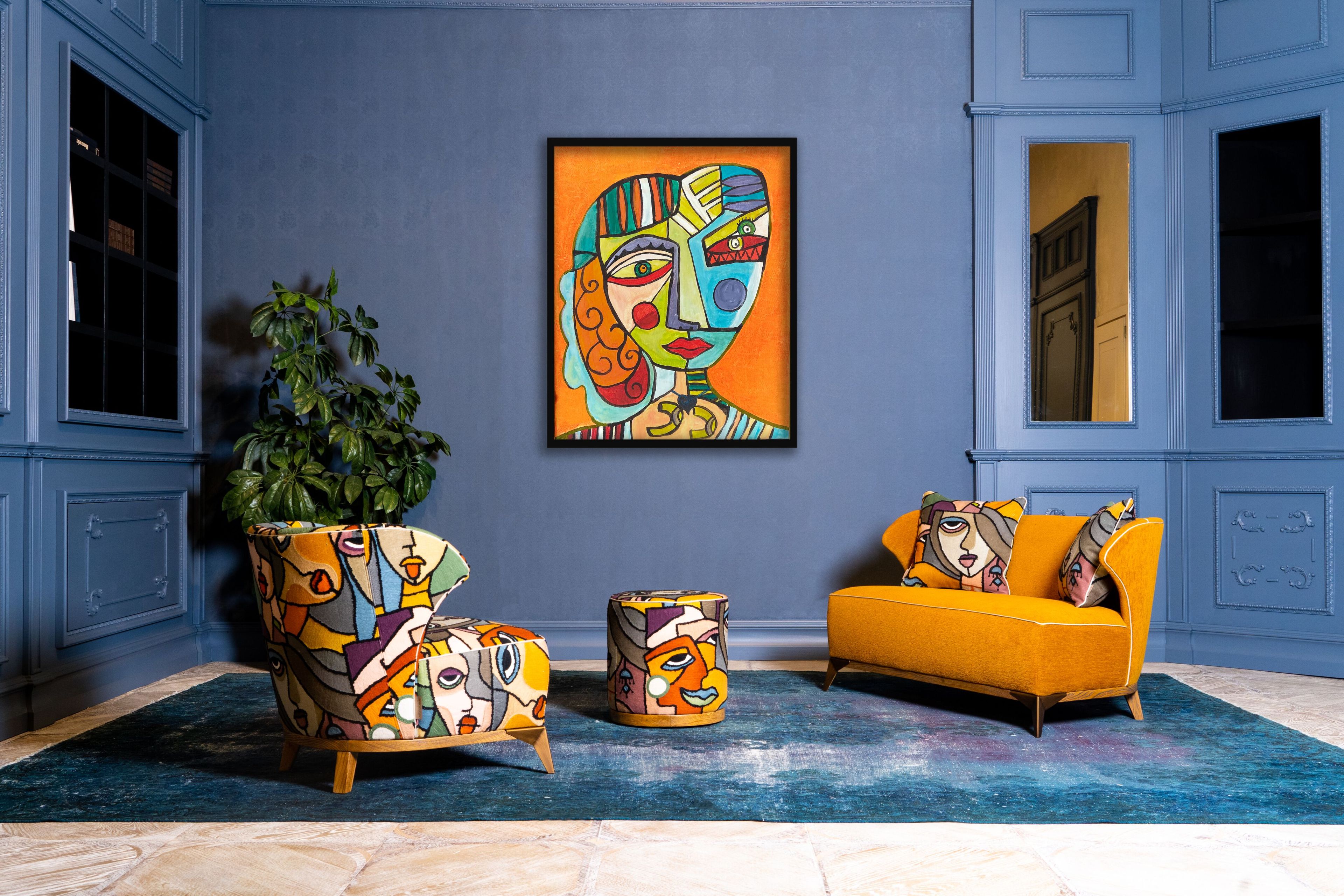 Ткань диван Mantellassi 1926 Августина ARCH-00088349 - Вид №8