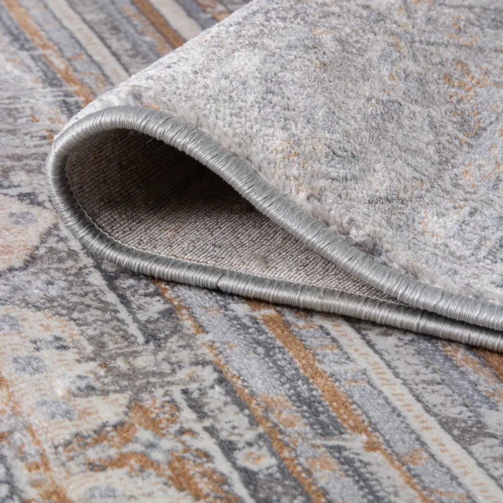 Ковер Merinos Зингер 200x290 см серый для спальни 89417896 STLM-1574944 - Вид №4