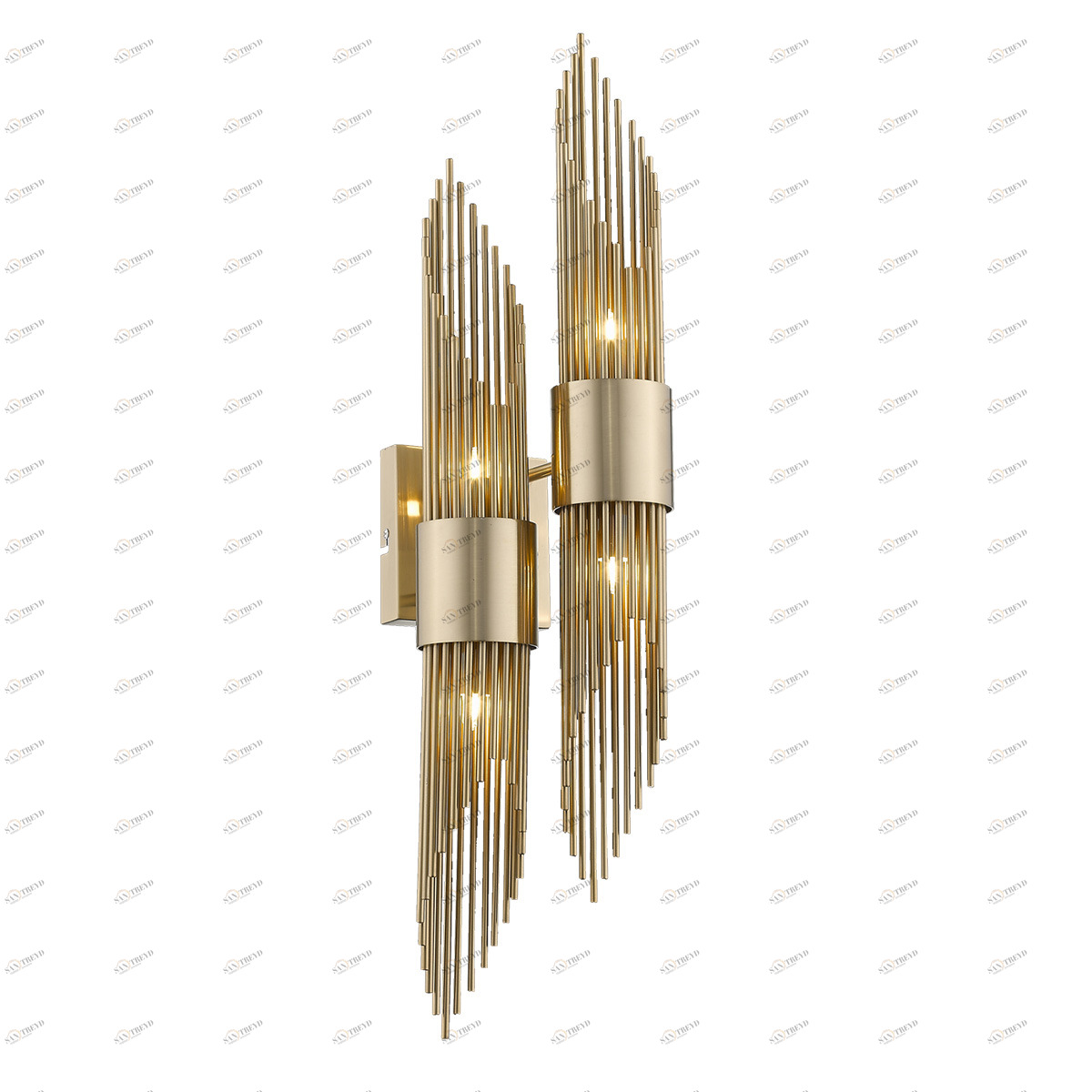 Светильник настенный золотистый Delight Collection W68069-4 Ant.Brass DELIGHT COLLECTION  00-3882892 Золото 