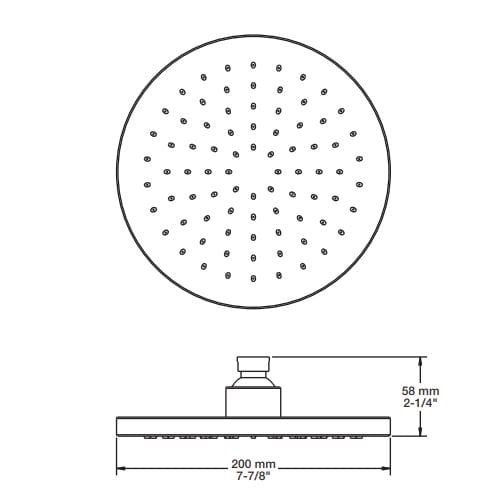 Термостатический набор для душа с душем BARIL Profile B46 ARCH-00022489 - Вид №3