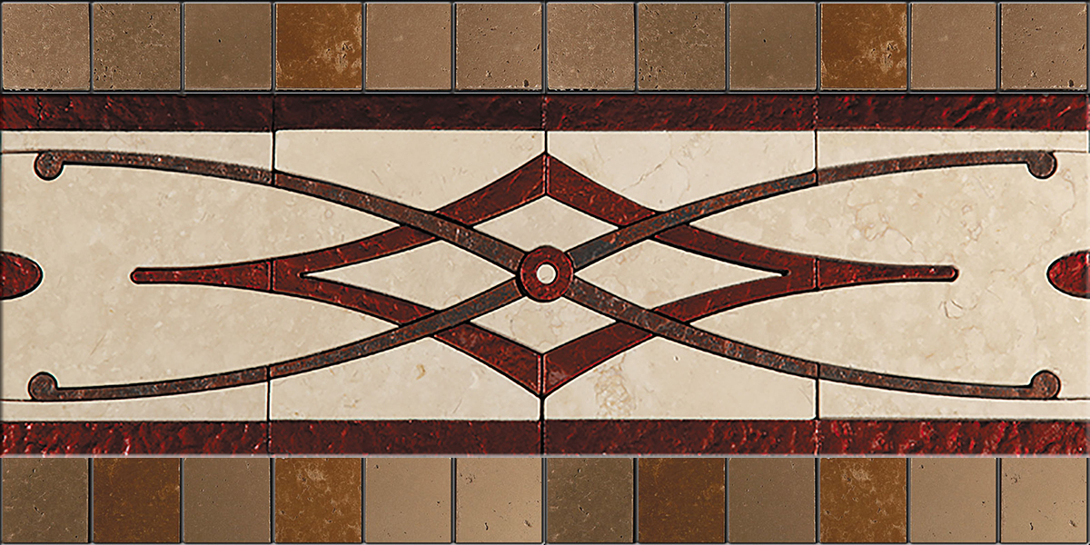 БОРДЮР ИЗ МРАМОРА CL-3 SKALINI CLASSIC CL3 - Вид №1