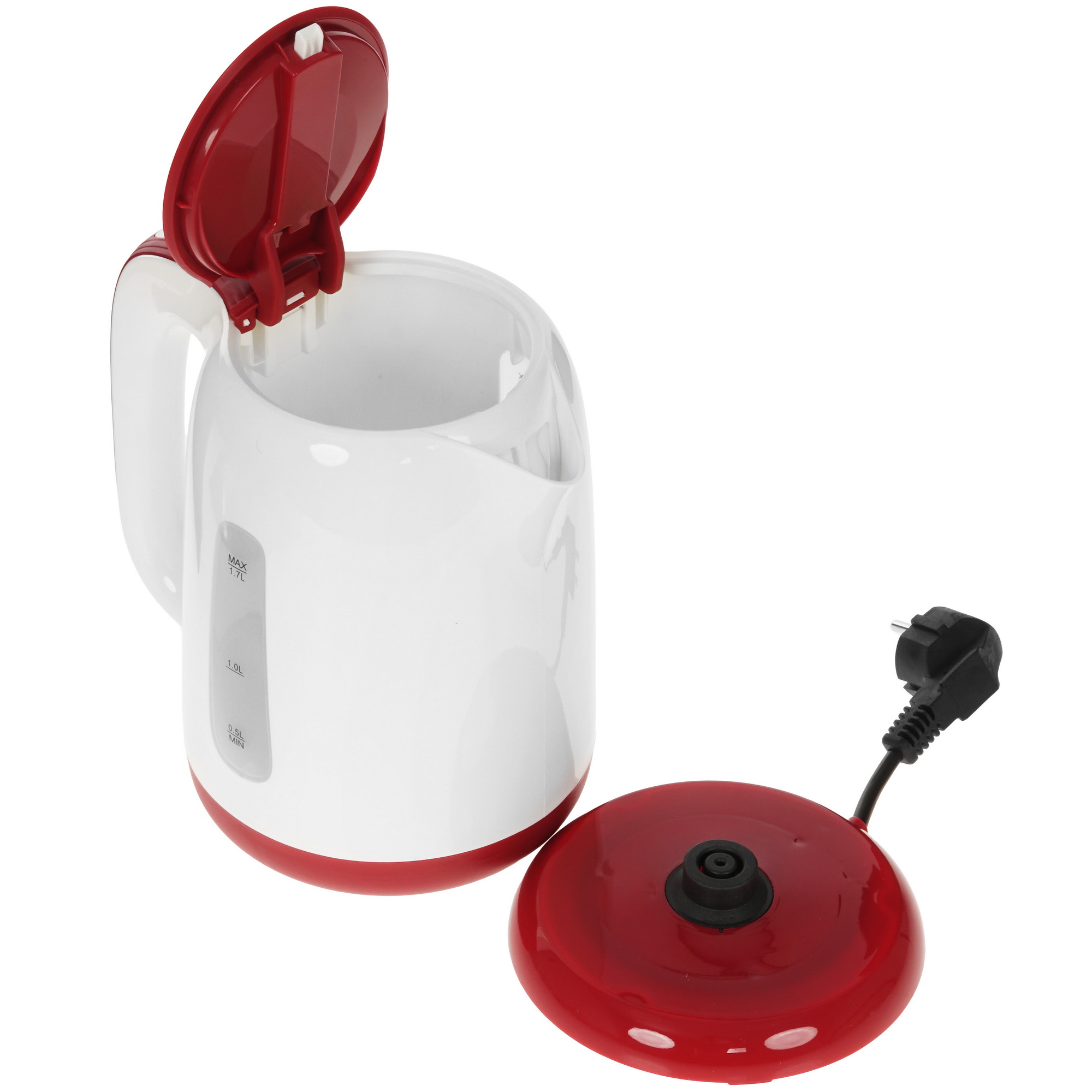 9182157 Электрочайник RENOVA KT17P-01R красный STDN-0136036 - Вид №4