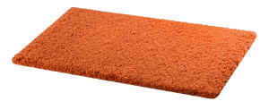 90863363 Коврик для ванной комнаты 687143 180х120см цвет оранжевый MICROFIBER STLM-0414493 SHAHINTEX