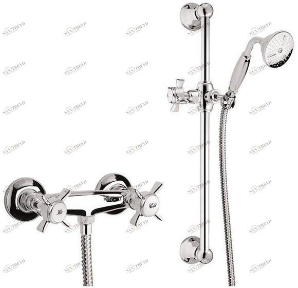 Rubinetteria Giulini Смеситель для душа / скользящая штанга Kensington 3707ws