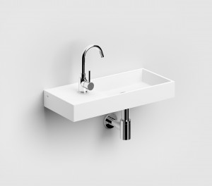 CL/03.13234 Подвесная раковина настенная прямоугольная Clou Mini Wash Me белая